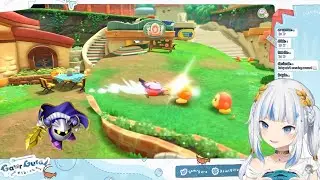 【Hololive】Gura Bullied Waddle Dee After Upgrade New Weapon【Gawr Gura】