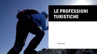 6.Le professioni turistiche