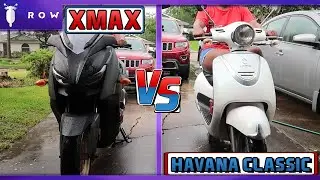 Xmax Vs. Havana Classic | Comparing Maxi Scooter to Traditional Scooter
