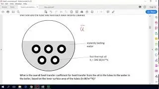 Heat Transfer Crash Course: Example exam problem: Heat exchanger effectiveness