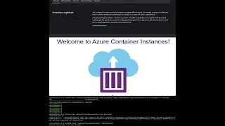 Deploying a Container Instance in Azure - Cloud Computing Series