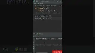 Function to Return Multiple Values In Python 