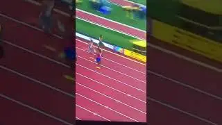 Christian Coleman and Andre De Grasse 100m heat 6