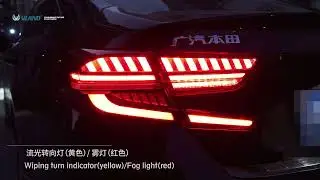 18-21 Honda Accord 10th Gen Vland Tail lights