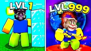 SMASH WALL SIMULATOR by My Talking Tom but its Roblox