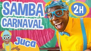 Juca Visita uma Escola de Samba! | MARATONA DO JUCA! | Blippi em Português | Vídeos Educativos