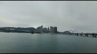 SUASANA PAGI  DI TEPI LAUT TSEUNG KWAN O HONGKONG‼️