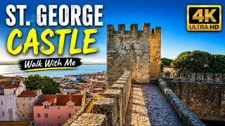 Best place to see in Lisbon - St. George Castle - Portugal 4K