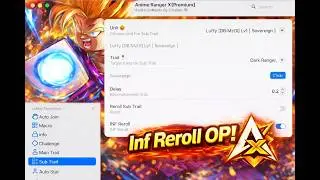 Anime Rangers X Script Inf Reroll Most OP!