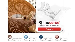 Rhino Tutorial for Architects : how to quickly pawion in Rhinoceros.