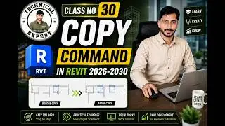 How to Copy Object in Revit || Multiple Copy in Revit || Copy in Revit || Revit in Urdu || Class #30