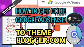 HOW TO GET CODE GOOGLE ADSENSE TO THEME BLOGGER.COM | FOR WEB SITE | TUTORIAL | toto mhel tv