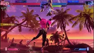 Sf6 Manon vs Juri perfect game casual match combos