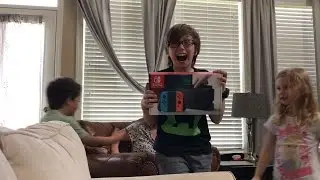 SURPRISE NINTENDO SWITCH FOR HIS BIRTHDAY!!