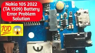 Nokia 105 2022 (TA 1509) Battery Error Problem Solution