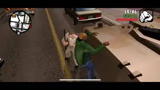 CJ Try’s To Obey All Traffic Laws While In A Tank
