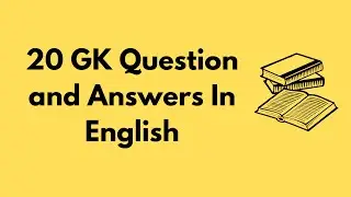 20 GK Questions & Answers In English. #20gkquestion