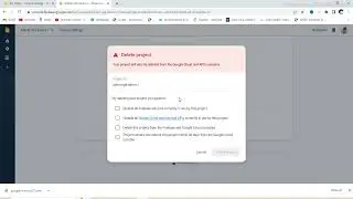 How to Delete Project from Firebase Console permanently | Delete Project from Firebase Database