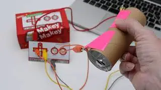 Makey Makey Toilet Tube Tilt Sensor