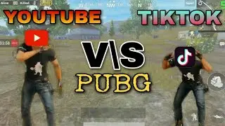 YOUTUBE VS TIKTOK || Who Will Win ||  Pubg Mobile || DARKSTAR