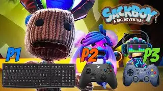 Sackboy - How to play with keyboard and controllers