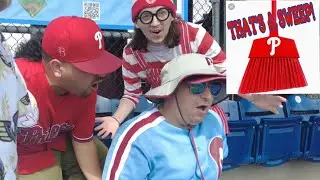PHILLIES SWEEP RANGERS - BALLPARK IS SOLD OUT- HIGH ENERGY IN 301