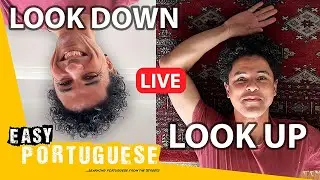 Can You Describe What's Around You in Portuguese? | Easy Portuguese Live