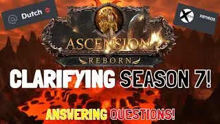 CLARIFYING SEASON 7!: I SPOKE TO DUTCH... (Project Ascension: Season 7 Draft)