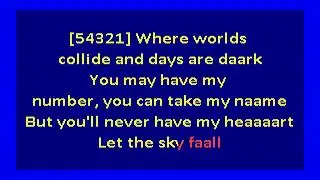 Adele -  Skyfall (karaoke)