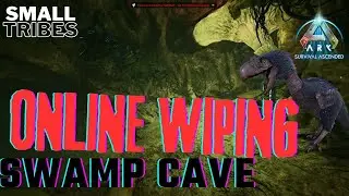 Online Wiping Swamp Cave! Building It Bigger & Better! -Ark Ascended-Small Tribes-ep.18