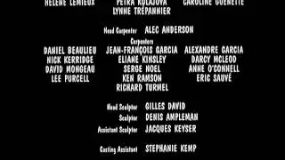 Barney's Great Adventure Credits