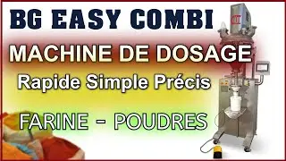 Machine de dosage semi-automatique pour poudre alimentaire