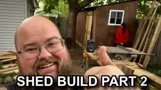 Shed Build Part 2