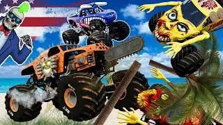 Monster Jam INSANE Racing, Freestyle and High Speed Jumps 