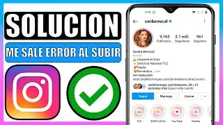 🔴Porque me sale error al subir una historia a instagram