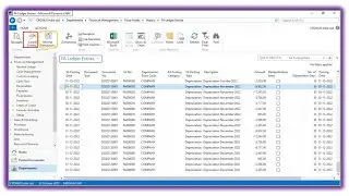 Reverse or Cancel Fixed Assets Ledger Entries in Navision & Business Central