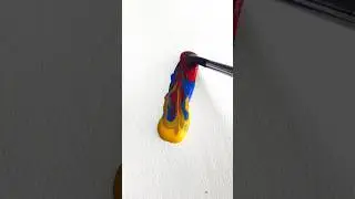 Can you Guess the colors??? 😉 #satisfying #acrylic #colormixing #creative #reels