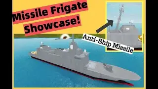 【Roblox Plane Crazy】Missile Frigate Showcase!!  anti-ship missile!