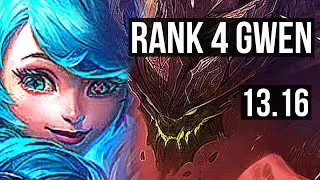 GWEN vs MALPHITE (TOP) | Rank 4 Gwen, Legendary | TR Master | 13.16