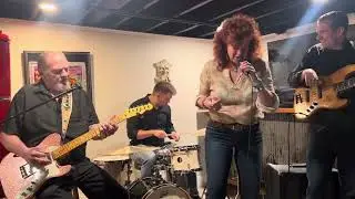 Ain’t No Sunshine, Bob Lanza Blues Band, 3/30/24, Jim’s basement, Bradley Beach w/Sharon Lasher