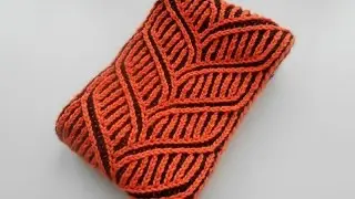 Шарф в технике бриошь. Часть I - Scarf in technology brioche. Part I
