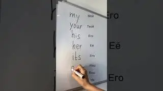 Местоимения в Английском языке #английскийдляначинающих