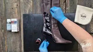 Turn Brown Leather Boots Black in Minutes | Leather Dye