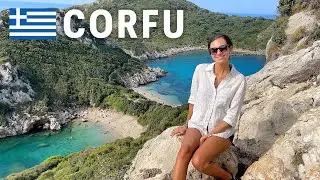 MOST BEAUTIFUL GREEK ISLAND! CORFU 🇬🇷