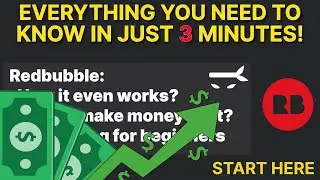 Everything You Need To Know About Redbubble in 3 Minutes!
