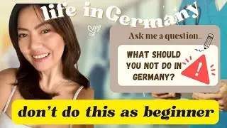 Do's and Dont's as a Beginner in Germany | Working in Germany | Life as a Nurse | hernameisodyssey