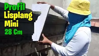 Proses pembuatan Profil lisplang mini