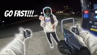 LIGHTSKIN GIRL FIRST TIME ON SUPERBIKE (SHE CRIED)!!!