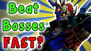Zelda: Ocarina Of Time - Speedrunning TACTICS For ALL The BOSSES EXPLAINED