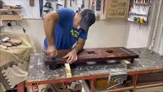 خطوات عمل أضواء السقف الخشبية   diy wooden ceiling lights
